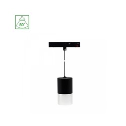 Magnetschienen-Leuchte WLD Shift Basic Hangit 7 W 2700 K IP20, abgehängt, schwarz