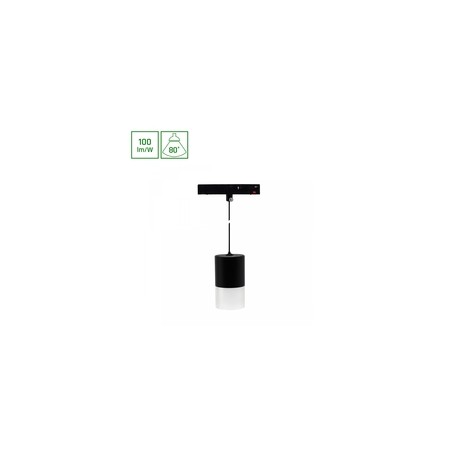 Magnetic track light WLD Shift Basic Hangit 7 W 4000 K IP20, suspended, black