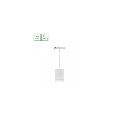 Luminaria magnética WLD Shift Basic Hangit 7 W 4000 K IP20, suspendido, blanco