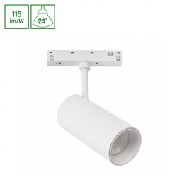 Luminária magnética WLD Shift Basic 20 W 4000 K IP20, branco