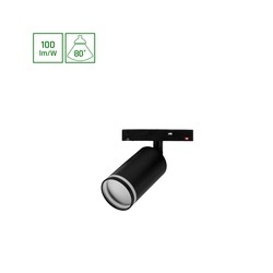 Luminária magnética WLD Shift Basic 6 W 3000 K IP20, preto