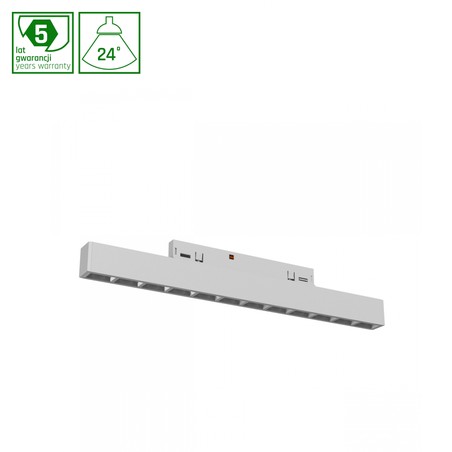 Oprawa magnetyczna WLD Shift Nano Grid 10 W 3000 K IP20, biały