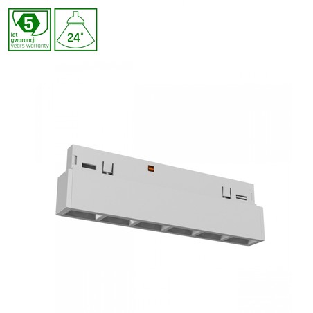 Luminaire magnétique WLD Shift Nano Grid 6 W 3000 K IP20 blanc