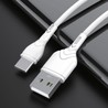 Cable de carga y datos USB-A a USB-C, 1 m, 2,4 A, color blanco – foto 6