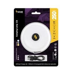 Campinglaterne CX – 250 lm, aufladbar über USB-C