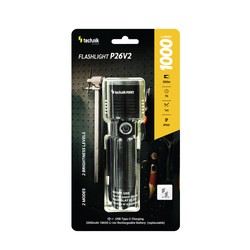 Torcia tascabile P26V2 – 1000 lm, con batteria 18650