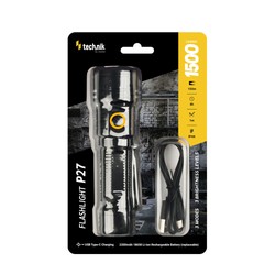 Torcia P27 – 1500 lm, con batteria 18650