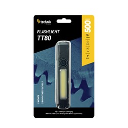 Torcia TT80 – 500+300 lm, con batteria 14500