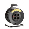 Удлинитель на катушке на 4 розетки, кабель 25 м 3G1,5 mm² – Schuko (тип F) – фото 2