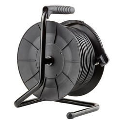 Enrollador de cable 4 tomas, cable de 50 m 3G1,5 mm² – Schuko (tipo F) – foto 3