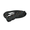 Stekkerdoos 4-voudig, 5 m kabel, zwart – Schuko (type F)