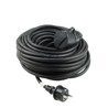 Przedłużacz przemysłowy 1 gniazdo IP44, przewód 20 m 3G1,5 mm², kolor czarny – Schuko (typ F)
