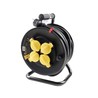 Cable reel 4 sockets IP44, 25 m cable 3G1.5 mm² – Schuko (type F) – photo 2
