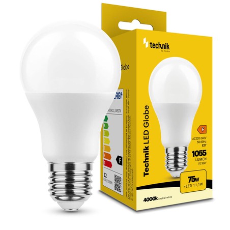 LED bulb standard A60 11.1 W E27 4000 K – 1055 lm