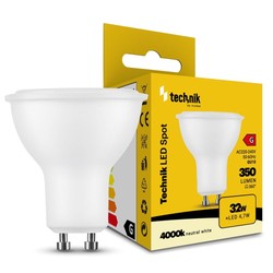 Ledspot GU10 4,7 W 4000 K 110° – 350 lm