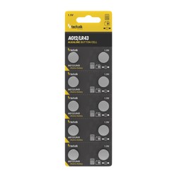 Alkaline knoopcel AG12 / LR43 1,5 V