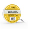 Isoleringstejp 18 mm × 20 m, vit