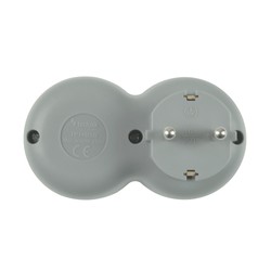 Adaptateur de prise 1 prise + 2 ports USB-A – Schuko (type F) – photo 4