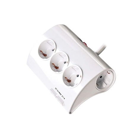 Power strip 5 sockets + 2 USB ports, with switch, 1.5 m cable – Schuko (type F)