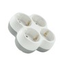 Stekkeradapter 4-voudig – Schuko (type F)