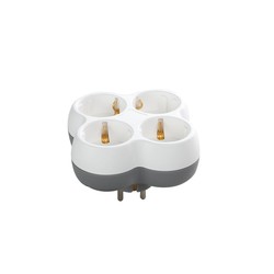Steckdosenadapter 4-fach – Schuko (Typ F) – Foto 5