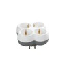 Plug adapter 4 sockets – Schuko (type F) – photo 5