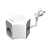 Stekkerdoos vierkant 3-voudig + USB-A en USB-C, 1,4 m kabel – Schuko (type F)