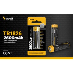 Batteria Li-ion 18650 3,7 V 2600 mAh – foto 4
