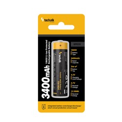 Akumulator Li-ion 18650 3,7 V 3400 mAh