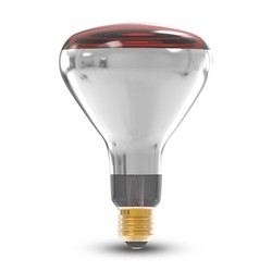 Infrarotlampe R125 250 W E27, rote Front – Foto 2
