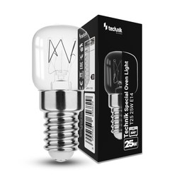 Bombilla para horno T25 25 W E14