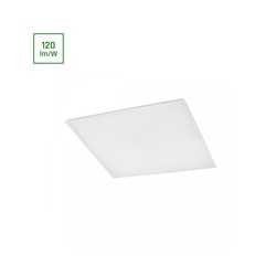 LED-paneel Algine 600 × 600 mm 40 W 4000 K IP20, met lens, wit – foto 3