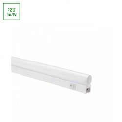 Светодиодный мебельный светильник 14 W 4000 K IP20 1200 mm, с выключателем, белый – фото 5