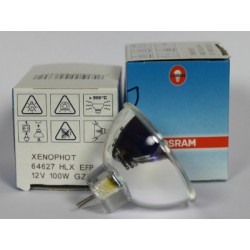 OSRAM XENOPHOT 64627 HLX 100W 12V GZ6.35 — Niskonapięciowa lampa halogenowa – widok szczegółowy