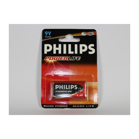 Baterie 6LR61 9V PHILIPS POWERLIFE 