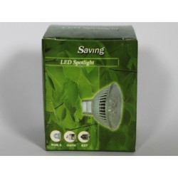 Bulbo do DIODO emissor de luz GU10 3W, Azul