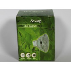 Lampadina a LED GU5.3 3W bianco caldo 