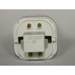Lámpara fluorescente compacta Radio Ralux duo/E 10 W/830