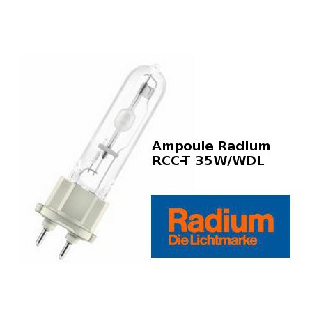 Lampa RADIUM RCC-T 35W/WDL/230/G12 RADU