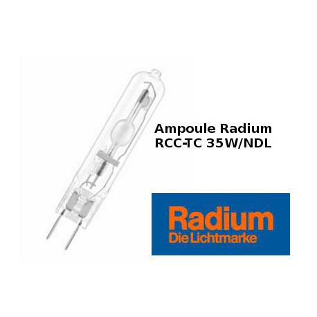 Lampa RADIUM RCC-TC 35W/NDL/230/G8.5