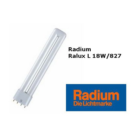 Lampa Radium Wzdłuż 18W/827