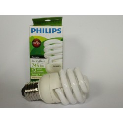 PHILIPS Tornado 12W WW varmvit 2700K