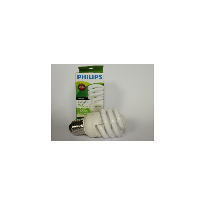 PHILIPS Tornado 12W WW 2700K WARM WHITE