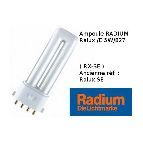 Lampa Radium /E 5W/827