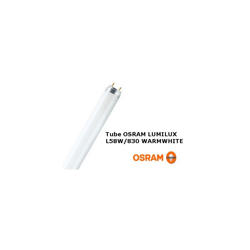 Rör OSRAM LUMILUX L58W/830 VARMVIT