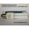 Lâmpada fluorescente compacta PHILIPS MASTER PLE-C 11W 600lm 827