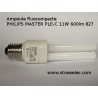 Lâmpada fluorescente compacta PHILIPS MASTER PLE-C 11W 600lm 827