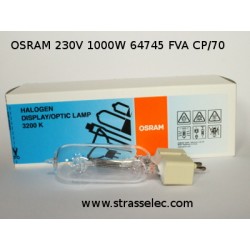 OSRAM 230V 1000W 64745 FVA CP/70