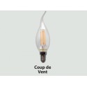 LED classic windstoß 4W E14 ( 40W )