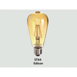 LED classic EDISSON 6W Orange